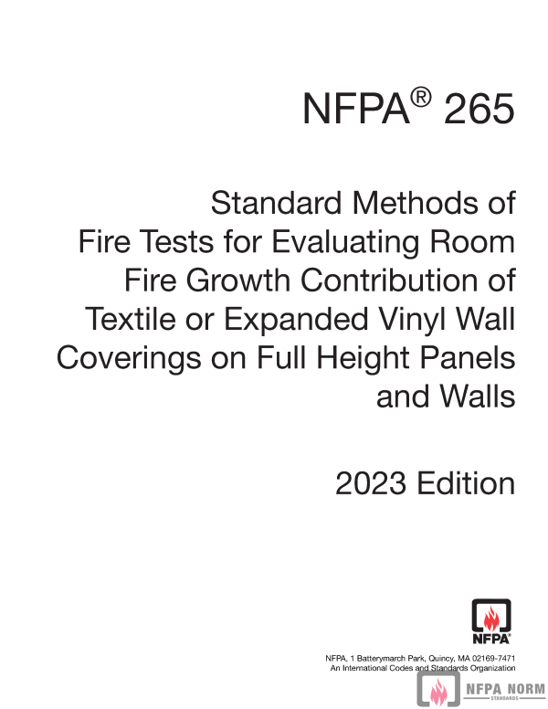 NFPA 265 PDF